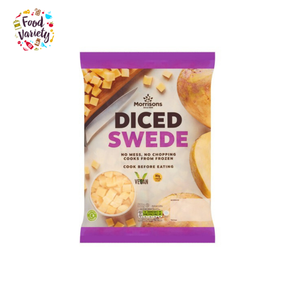 Morrisons Diced Swede 500g มอร์ริสันส์ หัวผักกาดสวีดิชหั่นเต๋า 500 กรัม