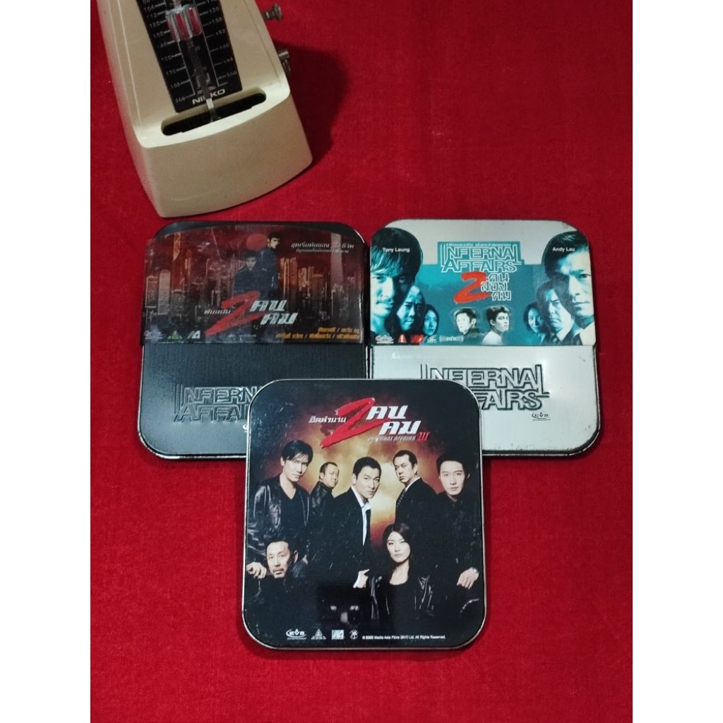 DVD ภาพยนตร์ Internal Affairs ปิดตำนาน 2 คน 2 คม ภาค 1, 3