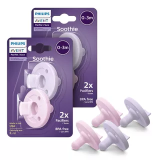 💕USA💕 จุกหลอก Avent BPA Free Soothie Pacifier นำเข้าจาก USA