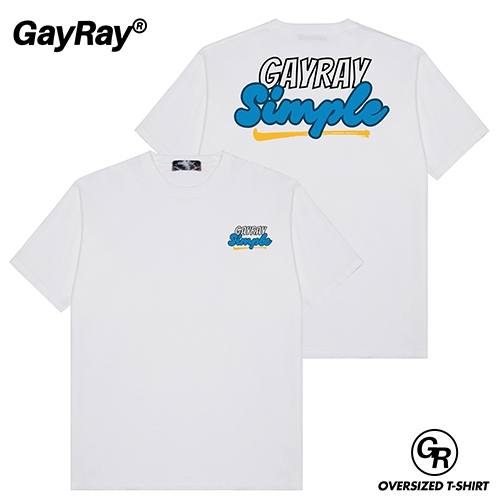 เสื้อโอเวอร์ไซส์ Cotton 100%GayRay ⎰Keepsim Gayray⎱เสื้อยืดโอเวอร์ไซส์ Oversize เสื้อยืดผู้ชาย ผู้หญิง สตรีทแฟชั่น