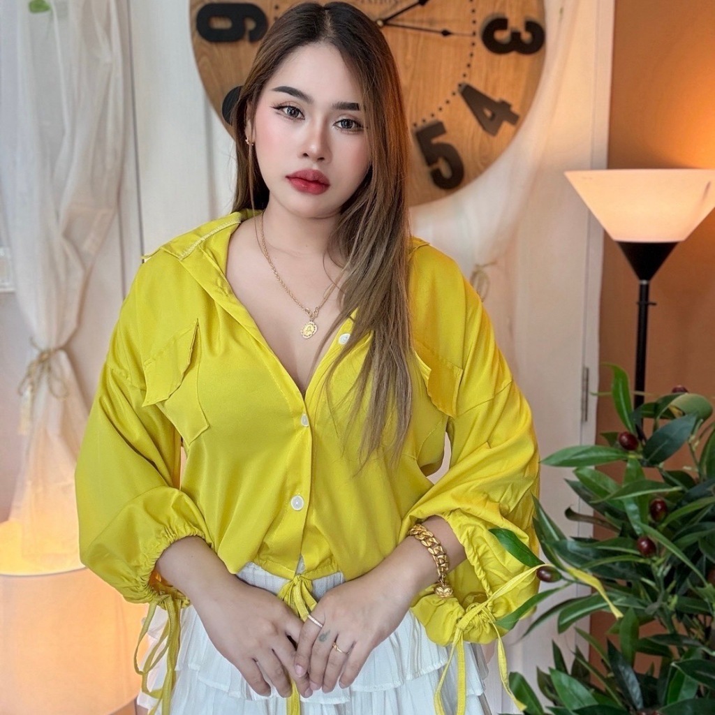 เสื้อผ้าสาวอวบ พร้อมส่ง เสื้อเชิ้ตทรงสวย ใส่ออกทริป ใส่ได้ทุกโอกาส อก36-44หน้าผ้า44เชิ้ต **รุ่น เชิ้ตเดินป่า** - รูปที่ 7