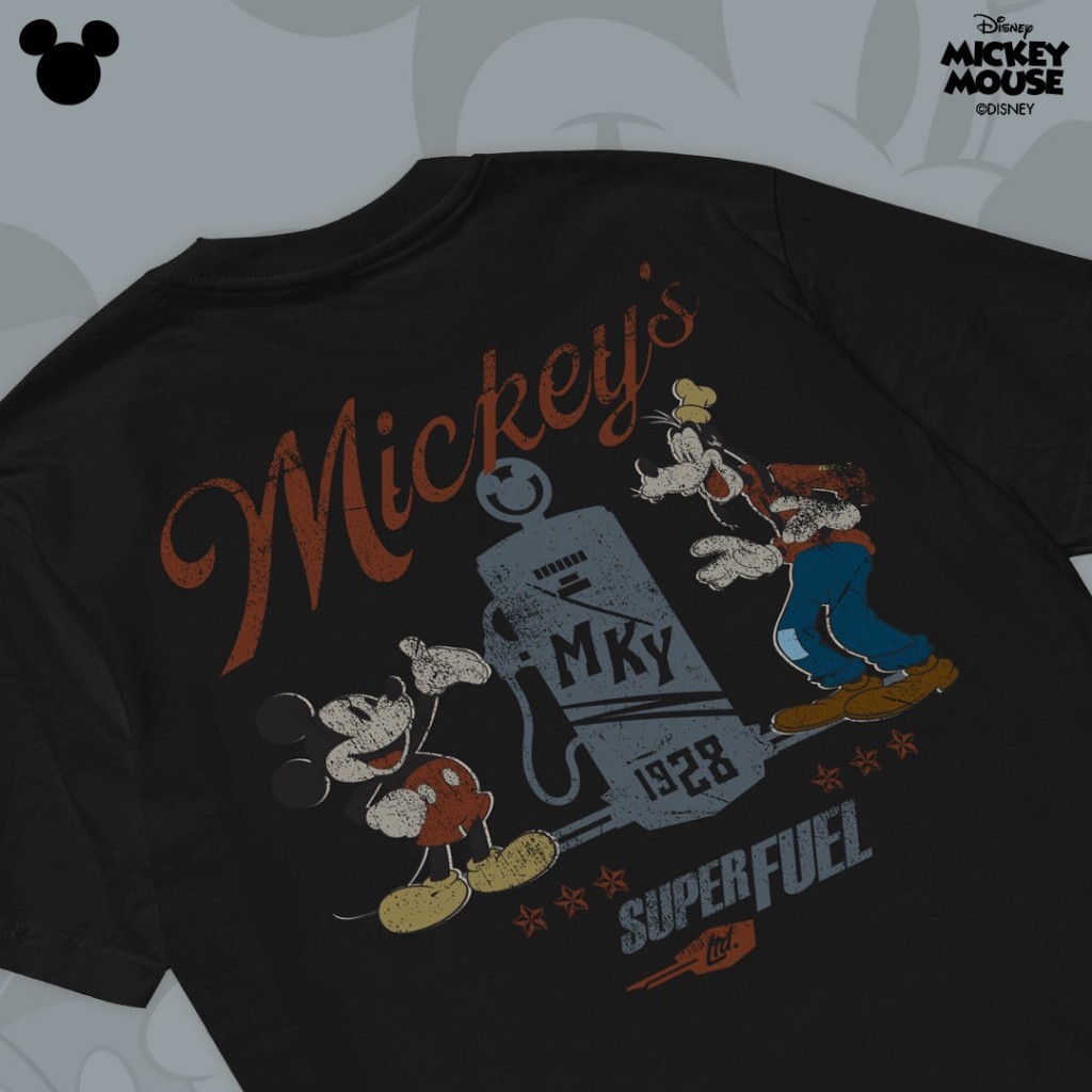 Power 7 Shop เสื้อยืดการ์ตูน "มิกกี้เมาส์" ลิขสิทธิ์แท้ DISNEY “เทคนิคพิเศษ“(MKX-259) — صورة 5