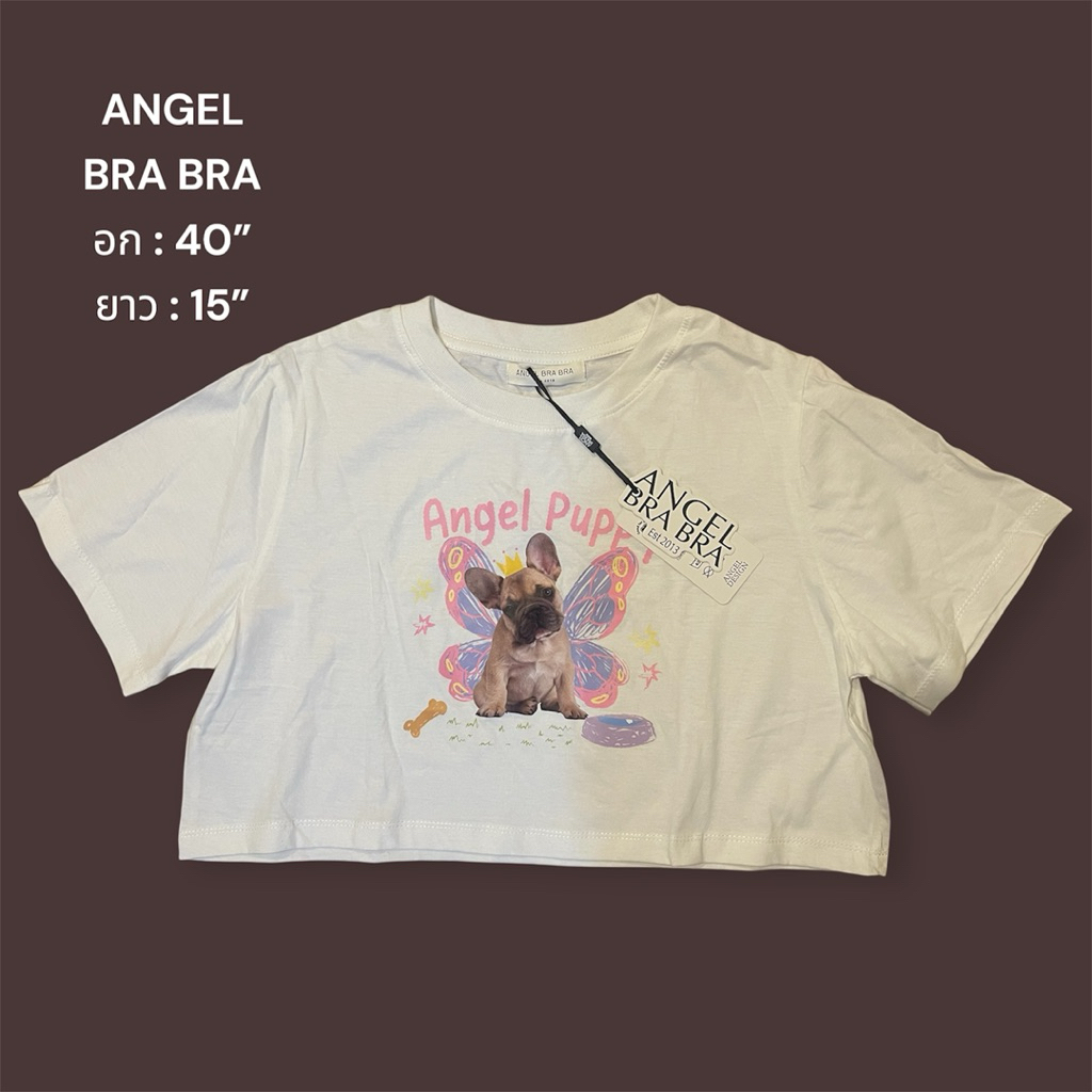 เสื้อครอปน่ารักๆ ANGEL BRA BRA