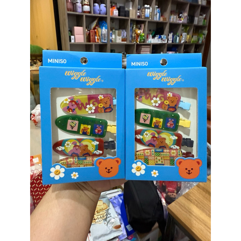 ✅ พร้อมส่ง ✅ กิ๊บ wiggle wiggle x miniso กิ๊บติดผม หายากมาก