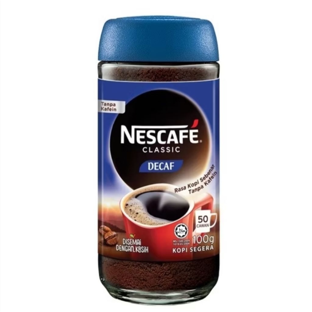 เนสกาแฟ Nescafe Gold Decaf , NESCAFE Classic Decaf , NESCAFE Cap Colombia 100 กรัม