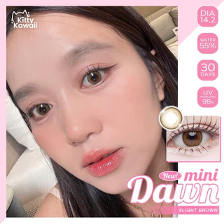 🔥คอนแทคเลนส์ ✨ขนาดมินิ✨ Mini Dawn (kittykawaii) 🎀สี : Brown / Gray / Light Brown