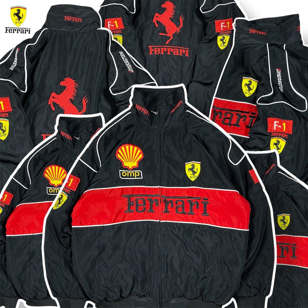 Ferrari F1 Scuderia Racing Jacket Vintage มือสอง XL