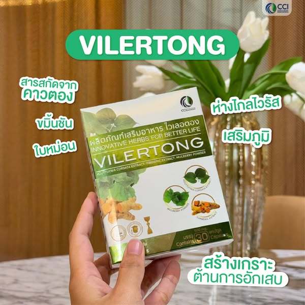 VILERTONG ไวเลอตอง | ดูแลสุขภาพทุกวัน | เสริมสร้างภูมิคุ้มกัน อาหารเสริมเพื่อสุขภาพ บำรุงร่างกาย