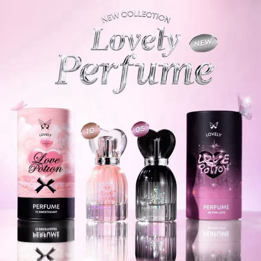 Love Potion Lovely Perfume 30 ml 𝗡𝗘𝗪! เซอร์ไพรส์สุดพิเศษจาก Love Potion น้ำหอมสุดน่ารัก กลิ่นหอมละมุ
