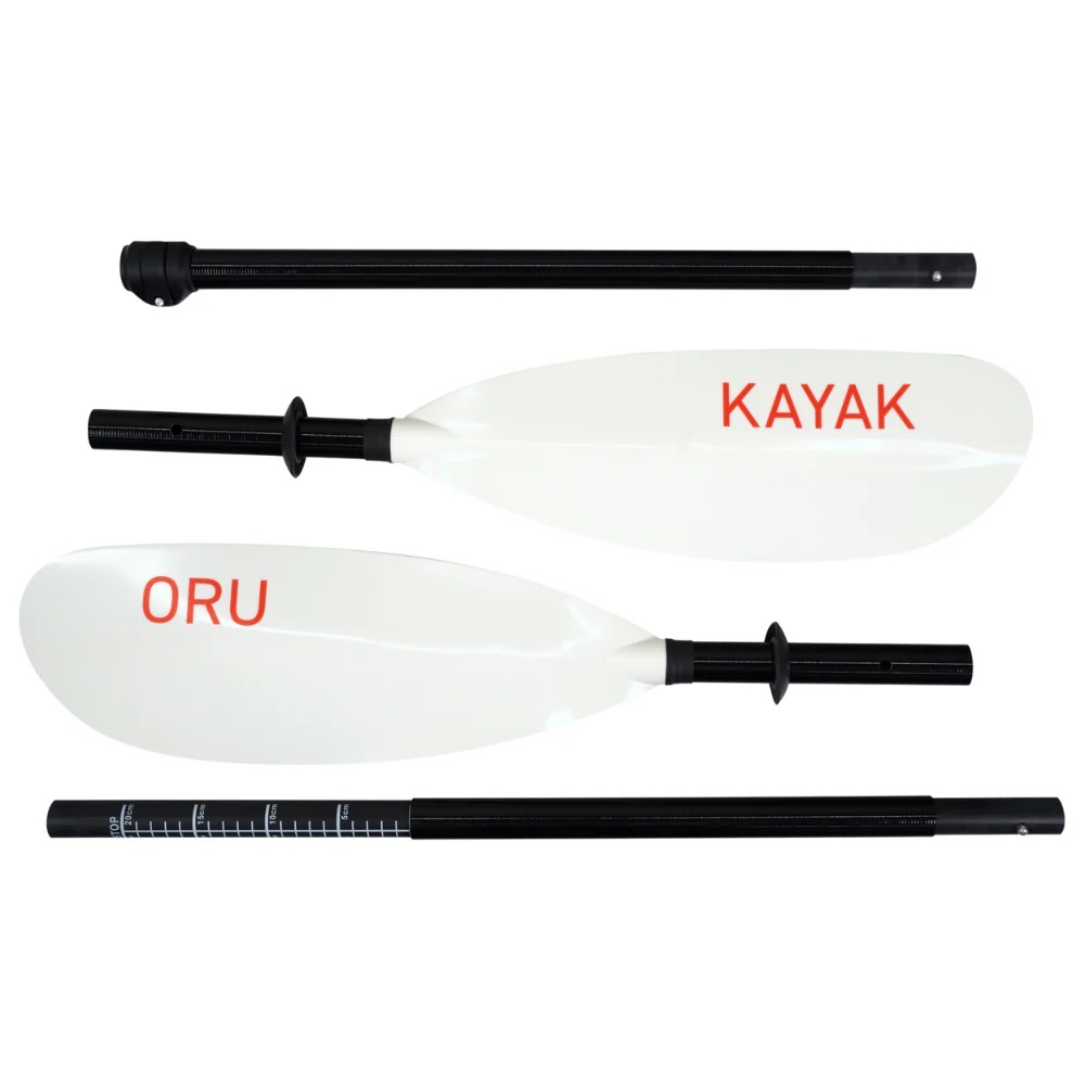 Oru Paddle ไม้พายเรือคายัค ถอดแยกได้ 4 ส่วน ด้ามเพลาไฟเบอร์กลาสส์ เบา ประกอบง่าย พายง่ายไม่กินแรงเรือแล่นได้เร็ว