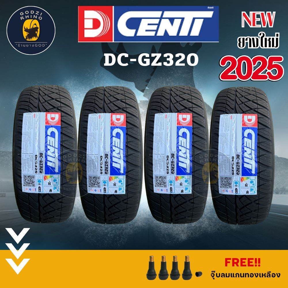 DCENTI รุ่น DC GZ320 ยางปี 2025 245/45R18 255/50R18 255/55R18 265/60R18 265/50R20 (ราคาต่อ 4 เส้น) แ