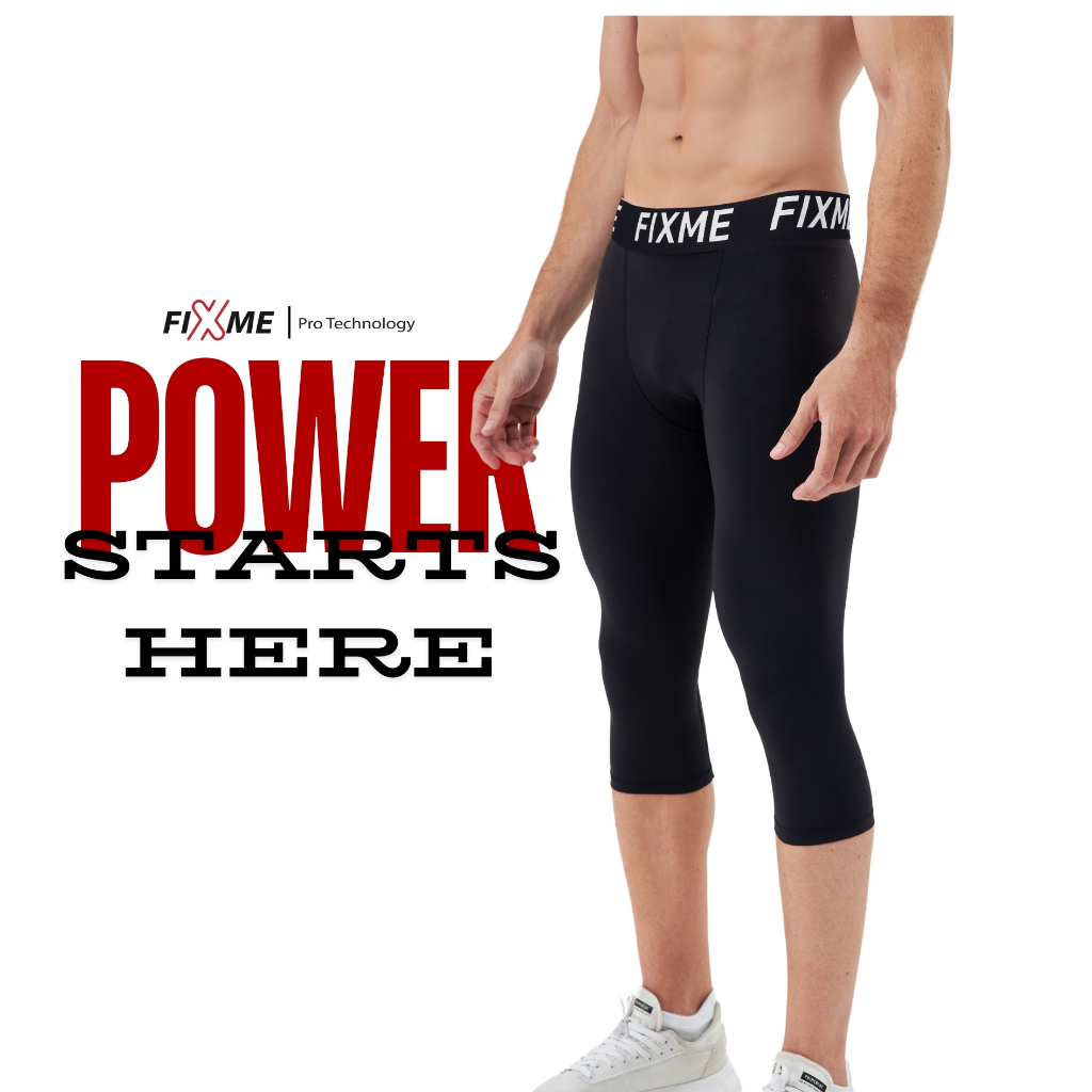 SUPER PRO (5ส่วน)  กางเกงรัดกล้ามเนื้อ ซัพพอร์ตกล้ามเนื้อ กางเกงรัดกล้ามเนื้อ5ส่วน
