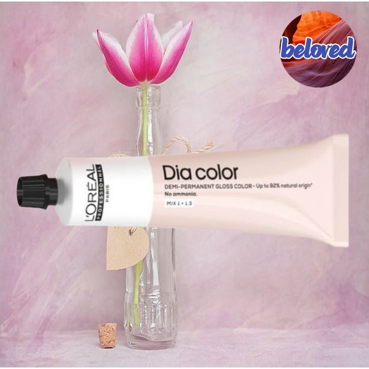 ไม่รวมไฮ LOREAL DIA COLOR 60 ml สีเคลือบผม ปราศจากแอมโมเนีย