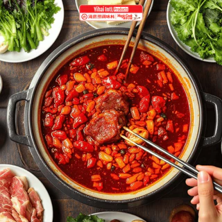 *EXP 10/2026*Haidilao Sichuan Mala ซุปหม่าล่าน้ำมันวัวสไตล์เสฉวน 90 g. กลิ่นหอม อร่อย ซองแกะง่าย มาในรูปแบบก้อน พกสะดวก