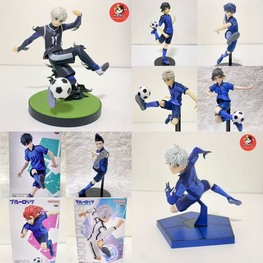 [พร้อมส่ง/มือ1-2/ของเเท้] รวมฟิกเกอร์ Blue Lock บลูล็อค ขังดวลแข้ง Nagi Isagi Rin Bachira Chigiri