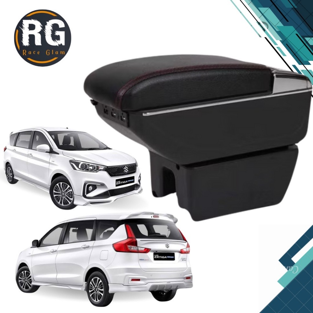 ที่พักแขน ท้าวแขน วางแขนในรถยนต์ ตรงรุ่น Suzuki Ertiga วัสดุดี เนื้องานคุณภาพ