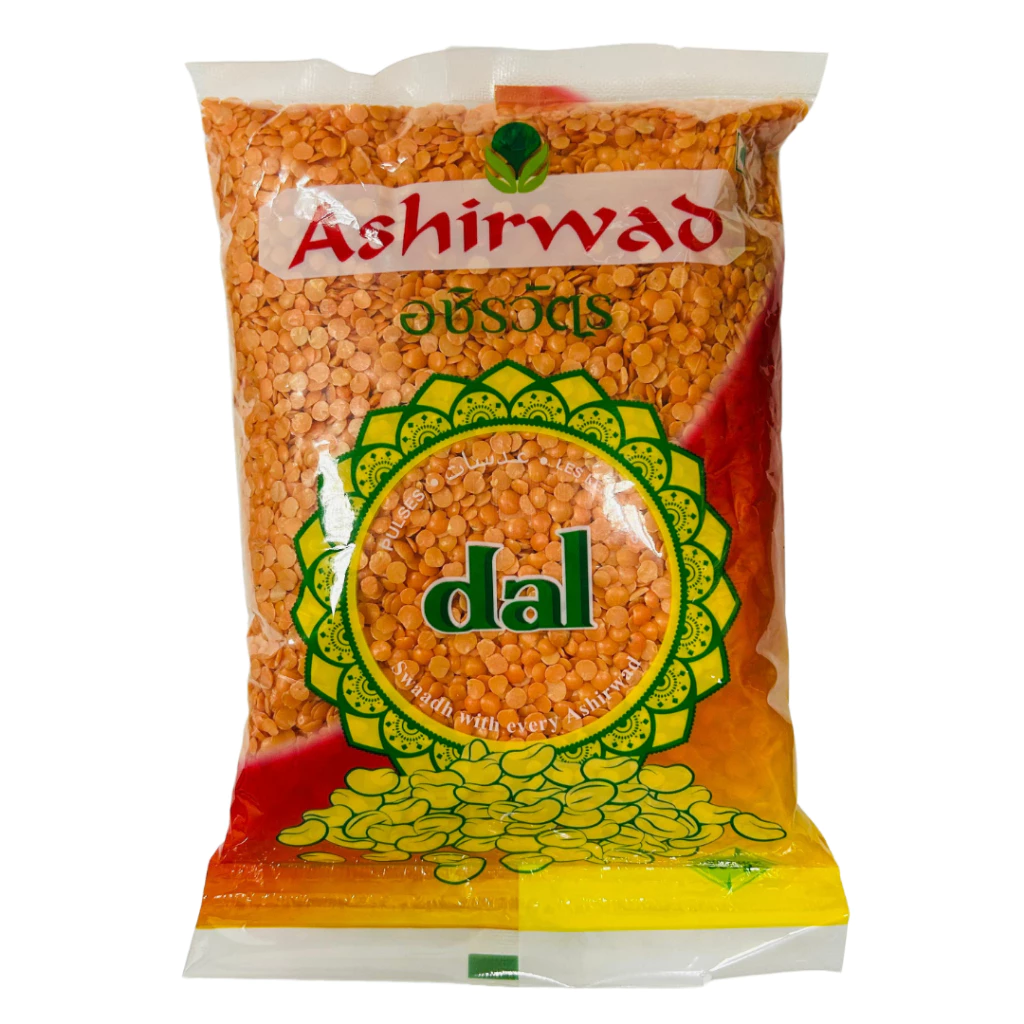 ถั่ว Ashirwad Masoor Dal 500 GMS