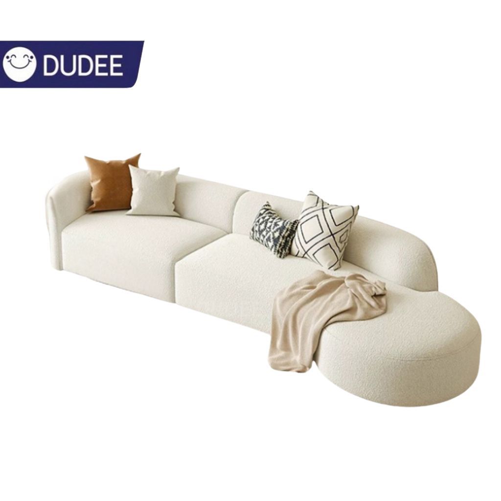Sofa รุ่น SF-114 โซฟาทรงโค้ง หนานุ่น นั่งหรือนอนก็สบาย โครงสร้างแข็งแรง ทนทาน