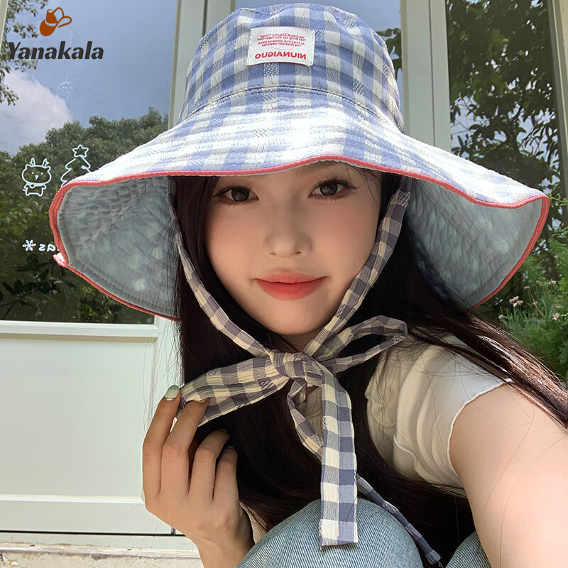 ส่งเร็ว🚚หมวกบังแดดใบเล็กสไตล์เกาหลีแสดงใบหน้า แฟชั่น สันทนาการ  กันแดด ป้องกันรังสียูวี หมวกปีก ผู้หญิง มีหลายสี -Yanaka