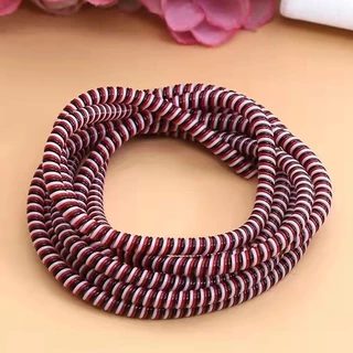 Data Line Protection Rope สายป้องกันสปริงพันสาย 1.5 เมตร สำหรับสายชาร์จ/สายข้อมูล ป้องกันสายพันกัน