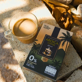 Arabica 100%! COFFEE AROICA 40in1 กาแฟผสม MCT OIL + L-Carnitine + Collagen สารสกัดและวิตามินธรรมชา