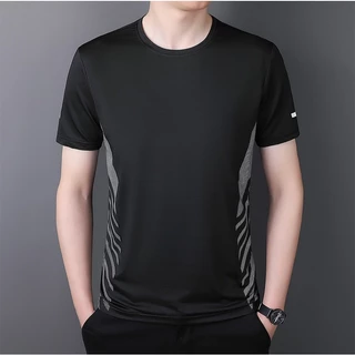เสื้อยืดผู้ชายเเขนสั้นผ้านิ่มยืดทรงสวย ใส่เที่ยว ใส่ทำงาน รุ่น SGY-15