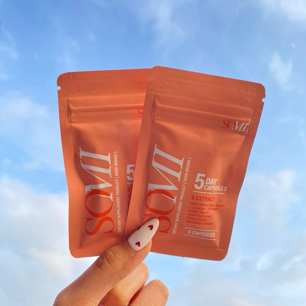 1 ซอง [SOMI] SLIN X TWO โซมี่ แบบเม็ด (แพ็คเกจใหม่ล่าสุด)