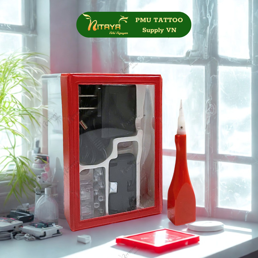 [ของแท้] เครื่องสักออมเบรโปร Ombre Pro เวียดนาม GT – สำหรับช่างมืออาชีพแรงดี ลงสีเร็ว