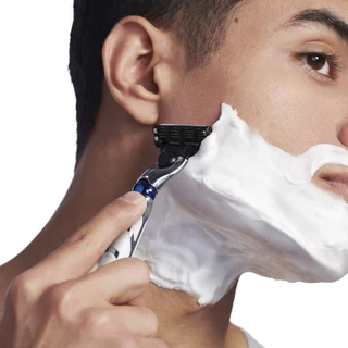 ถูกสุด คุ้มสุด! Gillette Mach 3 Turbo ยิลเลตต์ มัคทรี เทอร์โบ ด้ามมีดโกน 1 ด้าม + ใบมีดโกน 2 ชิ้น พร้อมกล่องเก็บใบมีด