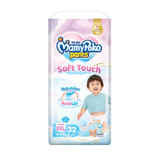 มามี่โพโค กางเกงผ้าอ้อมเด็ก แพ้นท์ ซอฟต์ ทัช ไซส์ M-XXL MAMYPOKO PANTS SOFT TOUCH DIAPER PANTS M-XXL