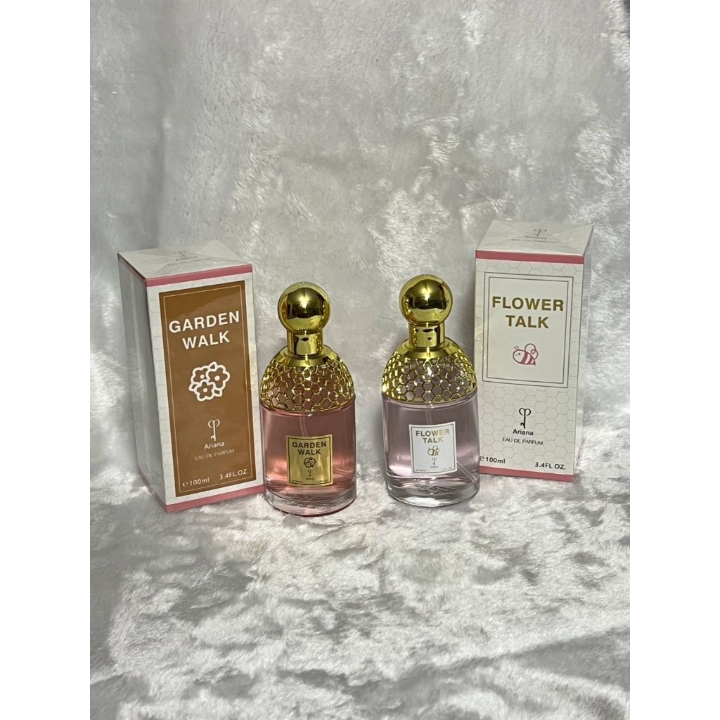 น้ำหอมAriana กลิ่นFLOWER TALK กลิ่นGARDEN WALK ขนาด100ml.