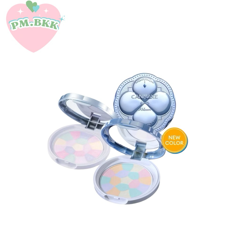 ส่งด่วน‼️ร้านหิ้วเอง 2สี CANMAKE Illuminating Finish Powder Abloom  แป้งแฟลชมี2 สี ตลับฟ้า