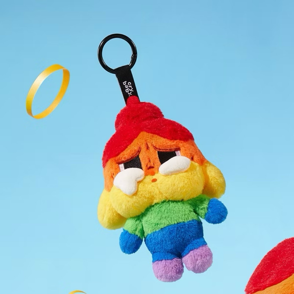 [พร้อมส่ง] POP MART พวงกุญแจ CRYBABY CHEER UP