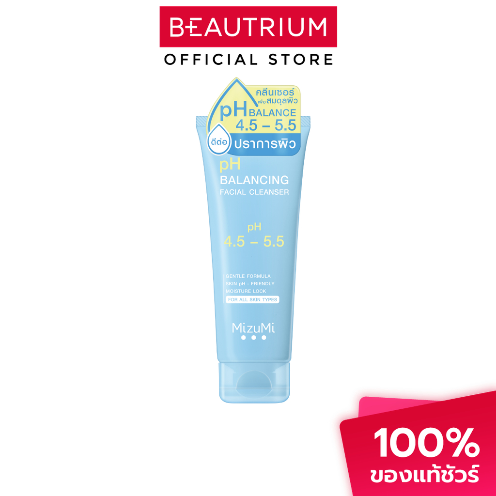MIZUMI pH Balancing Facial Cleanser ผลิตภัณฑ์ทำความสะอาดสำหรับใบหน้า 100ml