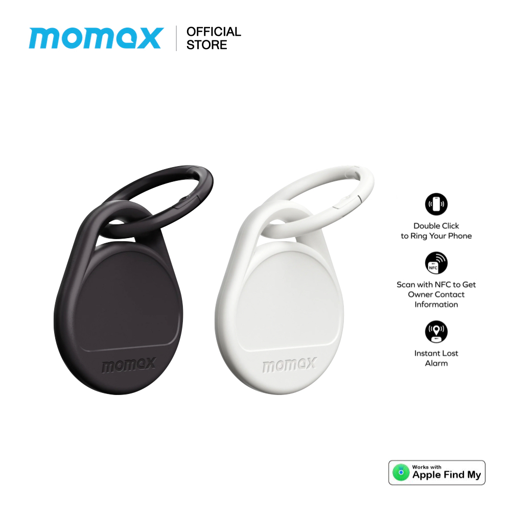 MOMAX อุปกรณ์ติดตาม Pinpop Duo Find My Locator