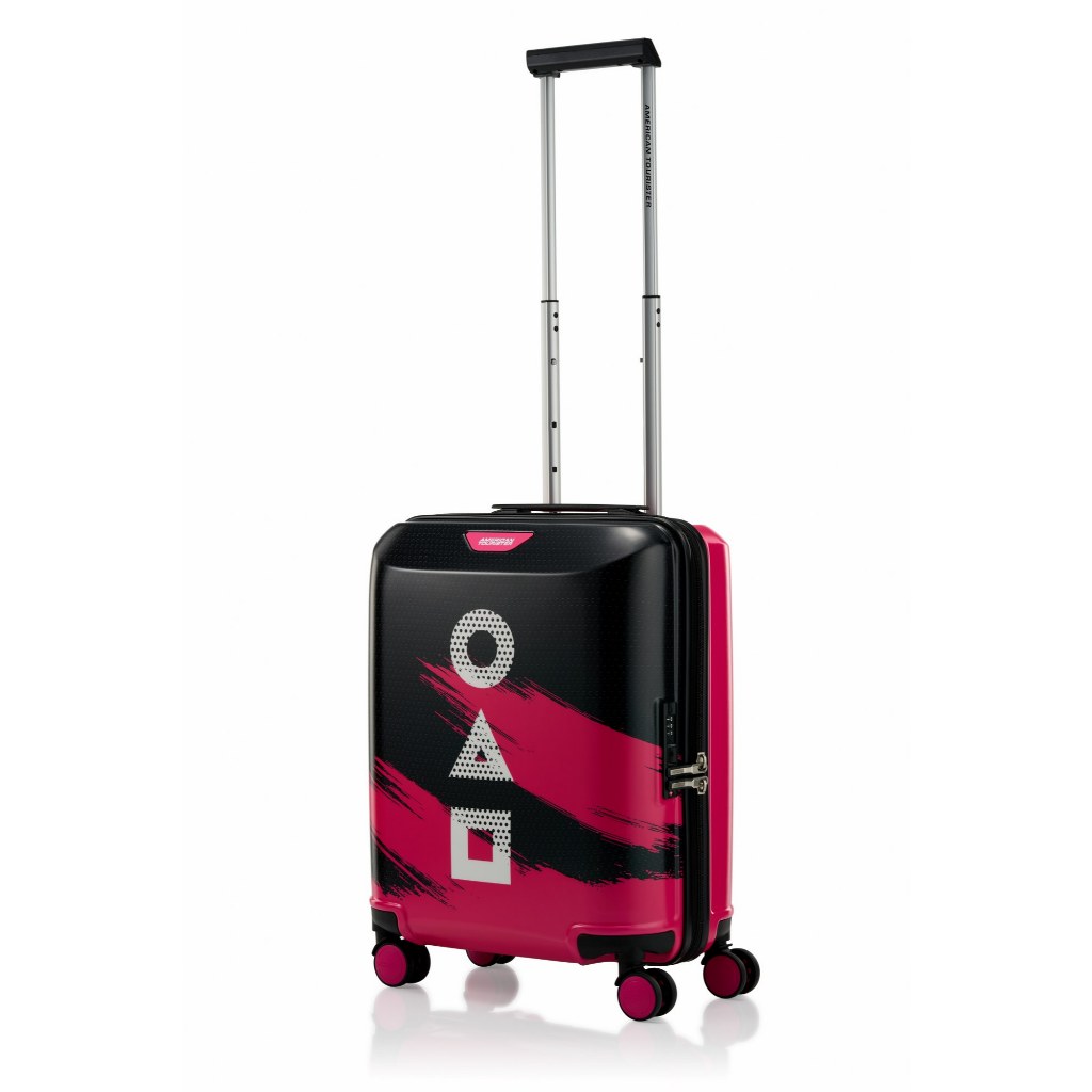 AMERICAN TOURISTER กระเป๋าเดินทางล้อลาก (18นิ้ว) รุ่น ATX SQUID GAME SPINNER 52/18 TSA