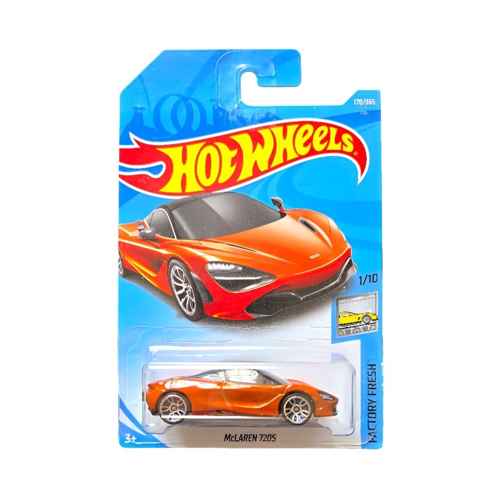 hot wheels McLAREN 720S สีส้ม