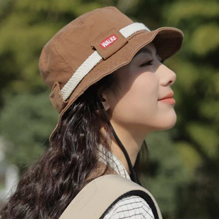 อเมริกัน วินเทจ ชาวประมง หมวก ผู้ชายผู้หญิง กลางแจ้ง เดินป่าตั้งแคมป์ หมวก WAIKS