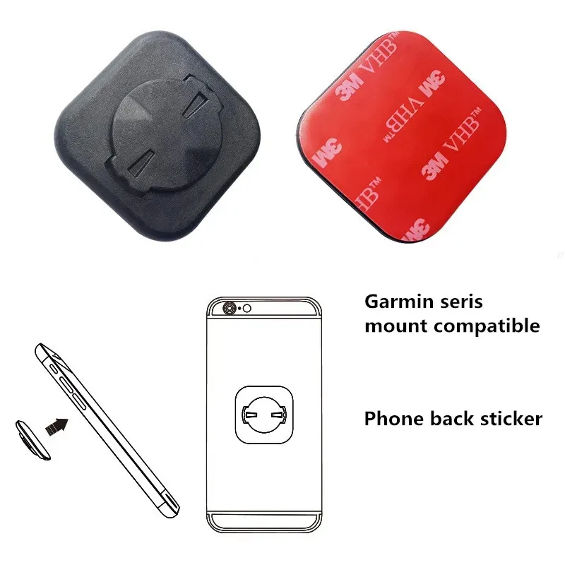 Garmin Mount Bracket แผ่นฐานสำหรับยึดโทรศัพท์ติดขาจับเม้าท์ Garmin