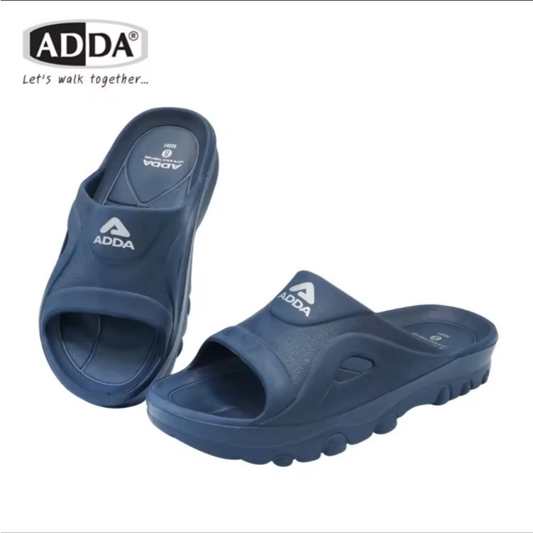 ADDA รองเท้าแตะ รองเท้าลำลอง สำหรับผู้ชาย แบบสวม รุ่น 52201M1 (ไซส์ 7-10)
