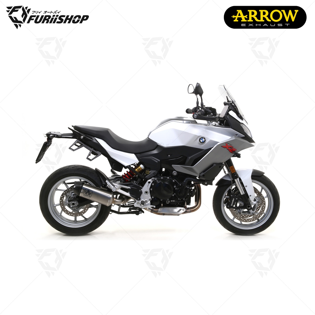 ท่อสูตร/ท่อแต่ง/ท่อไอเสีย Arrow Slip on Titanium Carbon : for BMW F900XR 2020