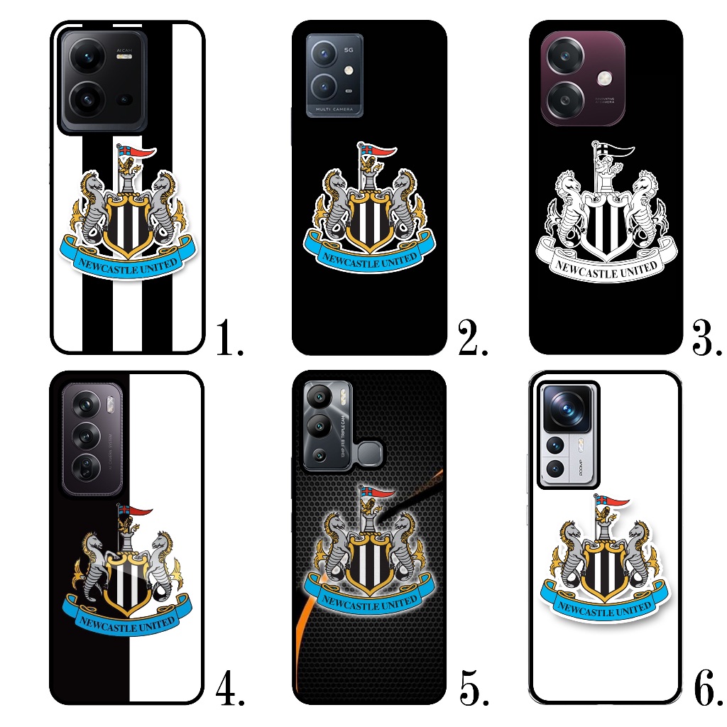 พร้อมส่ง เคสลาย New Castle United   มีเคสทุกรุ่น เคลือบเงา กันน้ำ