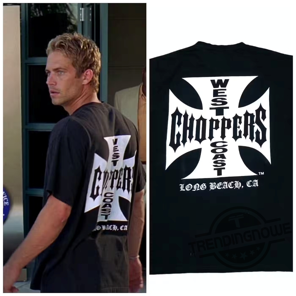เสื้อยืด West Coast Choppers รุ่น CLASSIC TEE – BLACK ( Long Beach CA ) ของแท้ 100% นำเข้า​จาก​ USA