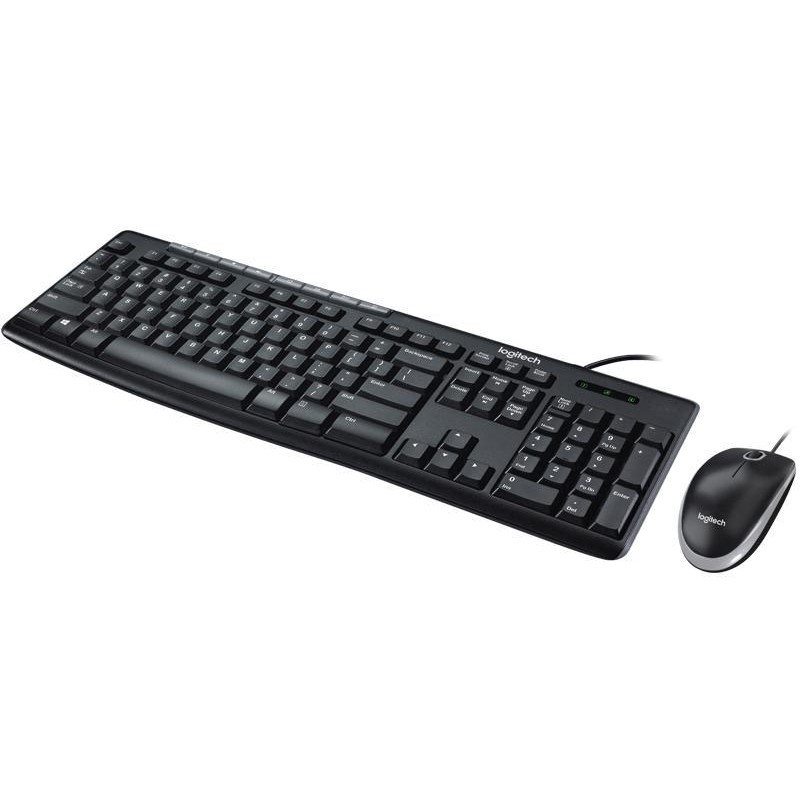 Keyboard+Mouse Combo MK200 Media Corded