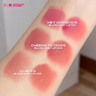 BWB จับคู่ Blush in a Rush และ Friendly Matte Lip Cream (Bundle Set)