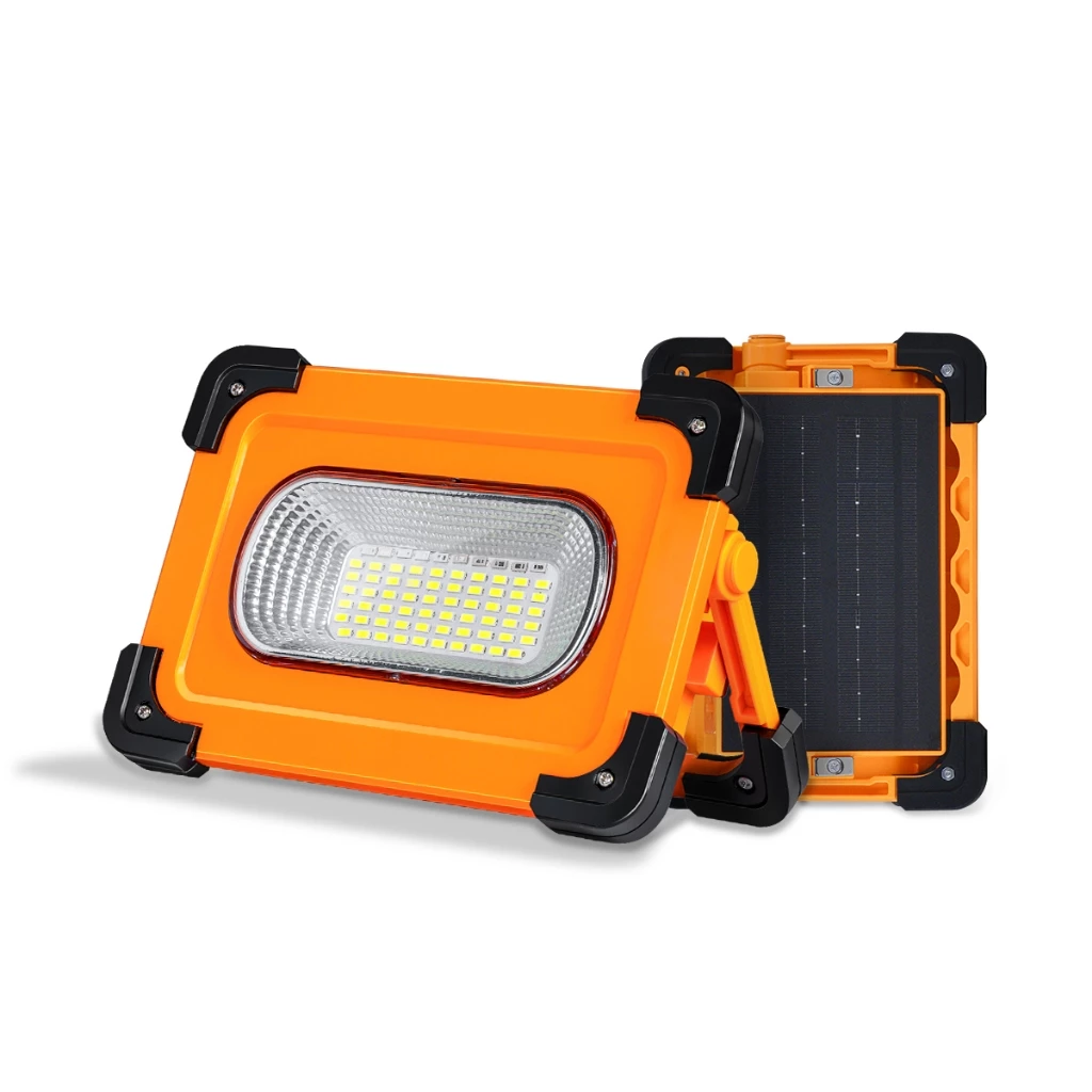 MODI ไฟฉุกเฉิน ไฟสปอตไลท์ 60W 110W แสงขาว ไฟแค้มปิ้ง ไฟโซล่าเซลล์ พาวเวอร์แบงค์ ชาร์จUSB thumbnail 10