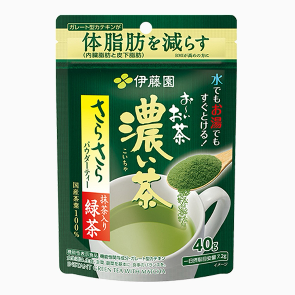 Oi Ocha Smooth Strong Tea (ซองสีเขียวเข้ม)