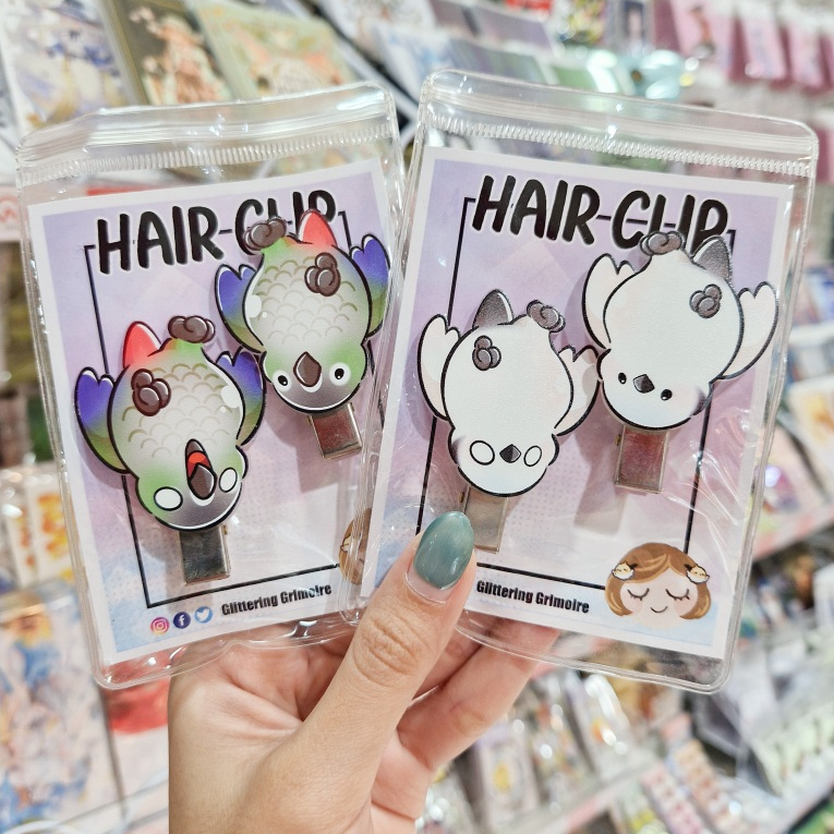✨มีลายใหม่ด้วยนะ!✨Hair clip กิ๊ฟนี่ตัวอะไร กิ๊ฟติดผมสัตว์โลก น่ารัก ๆ [GLITTERING]