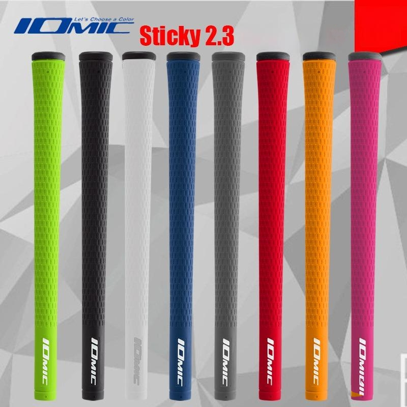 10ชิ้น กริปไม้กอล์ฟ Iomic Sticky 2.3 Grip (GI002) round Colourful มีให้เลือกหลายสี