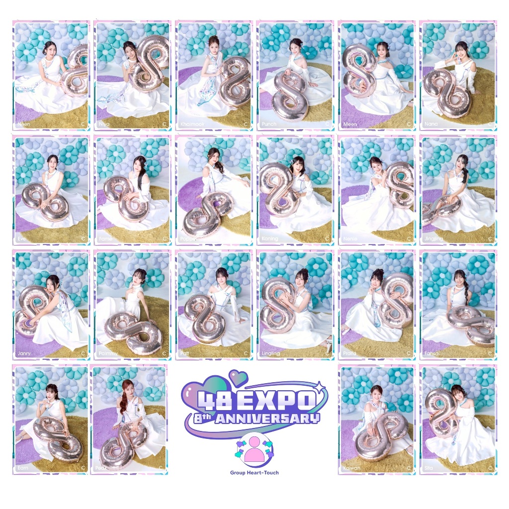 [แอค C] 48EXPO Group Heart-Touch BNK48 CGM48 Special act Photoset